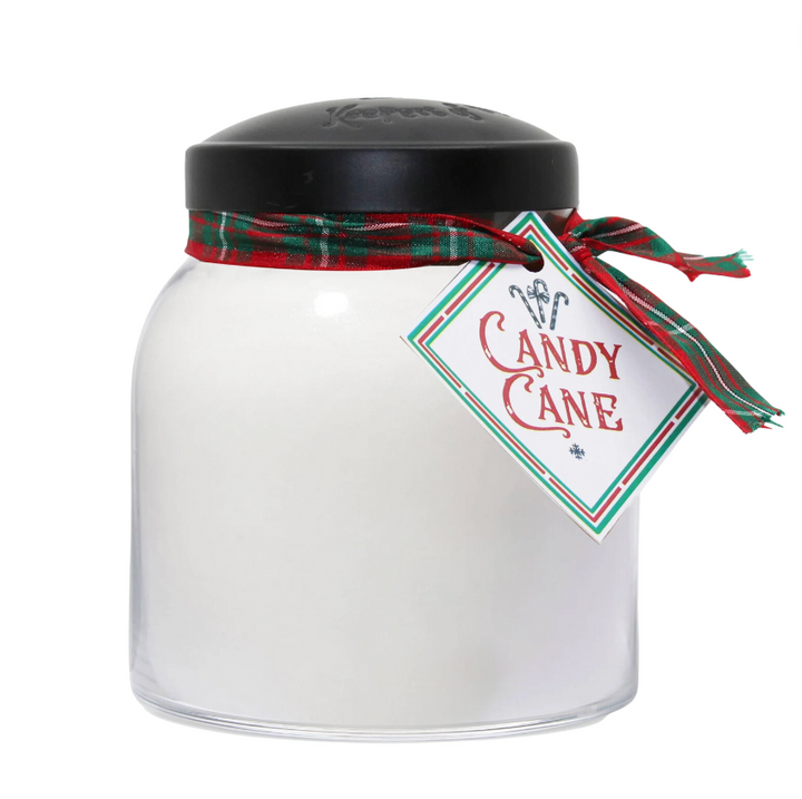 Candy Cane Scented Jar Candle