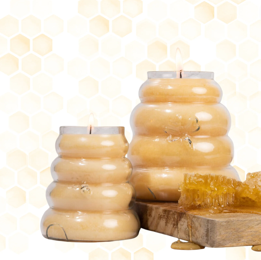 Honey Butter Scented Baby Beehive Jar Candle