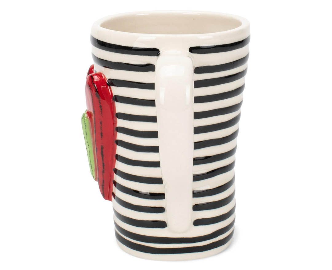 Black Stripes Mug