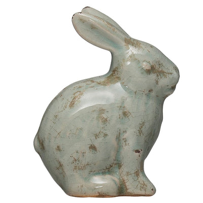 Aqua Terracotta Rabbit