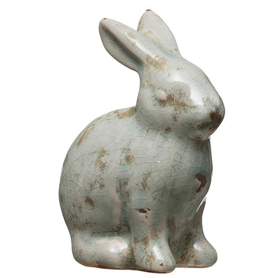 Aqua Terracotta Rabbit