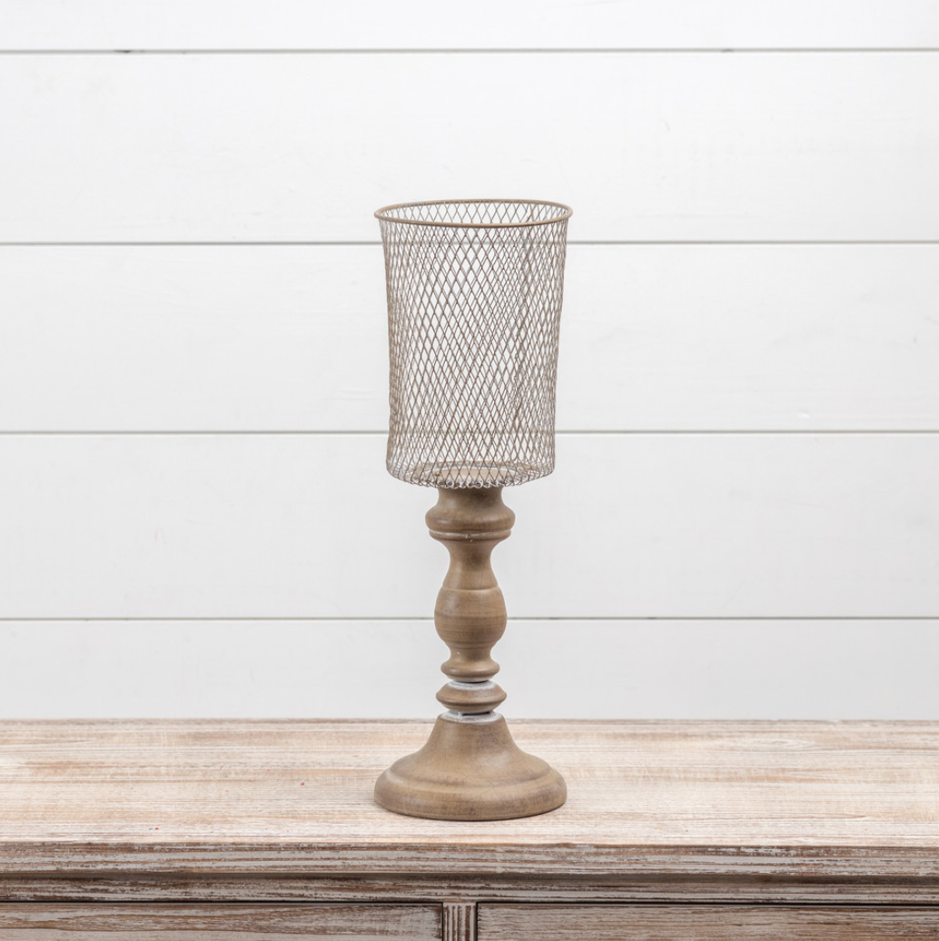 Mesh Candle Stand