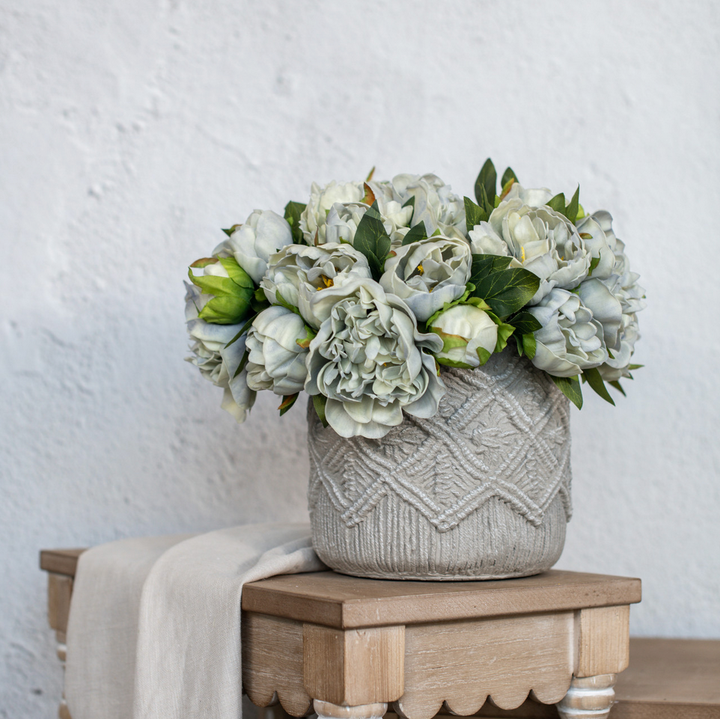 Dusty Blue Peony Bundle