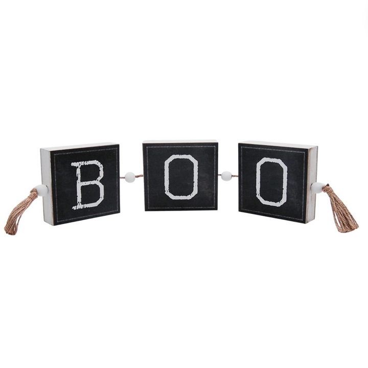 BOO/EEK Reversible Halloween Sign