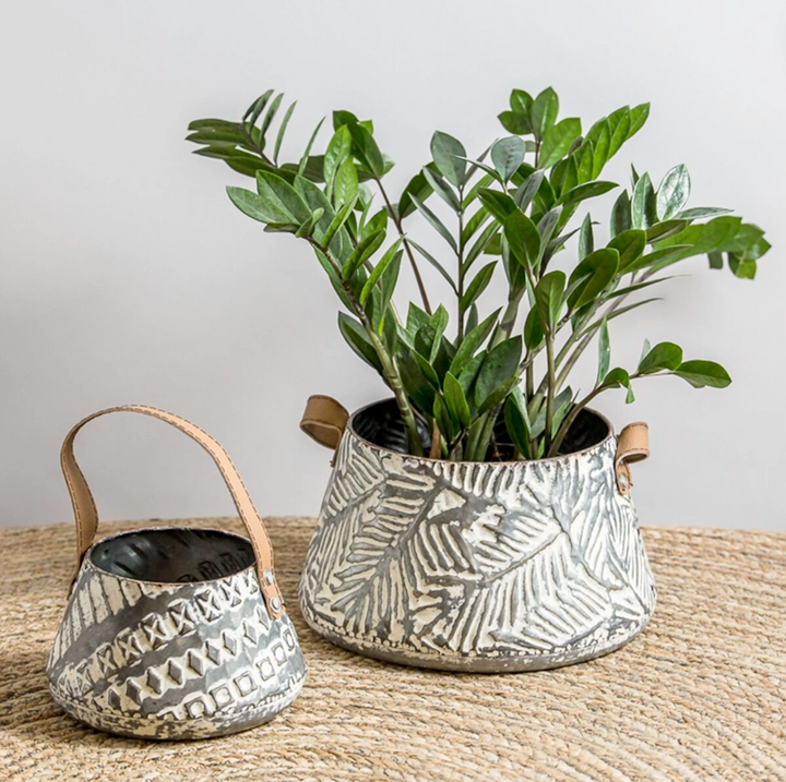 Set/2 Whitewashed Langford Baskets