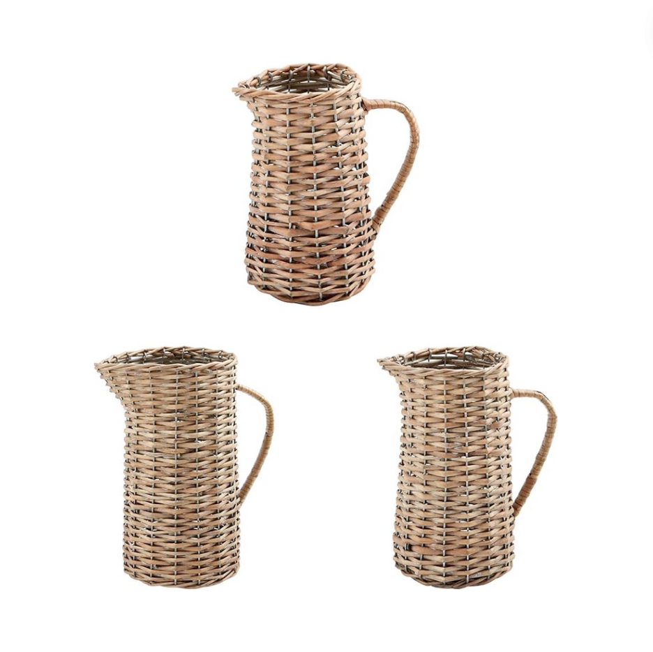 Woven Willow Pitchers