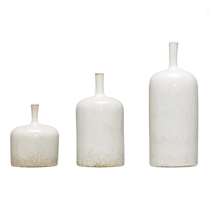 Glazed Stoneware Vases