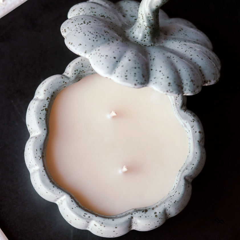 Fall Scented Ceramic Pumpkin Candles