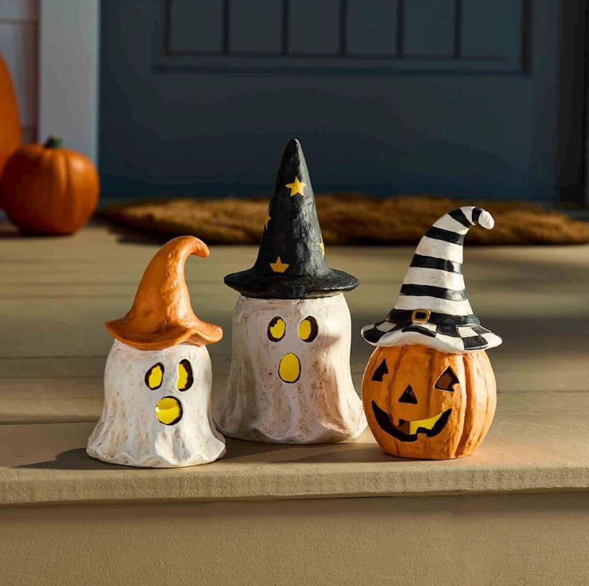 Halloween Paper Maché Lanterns