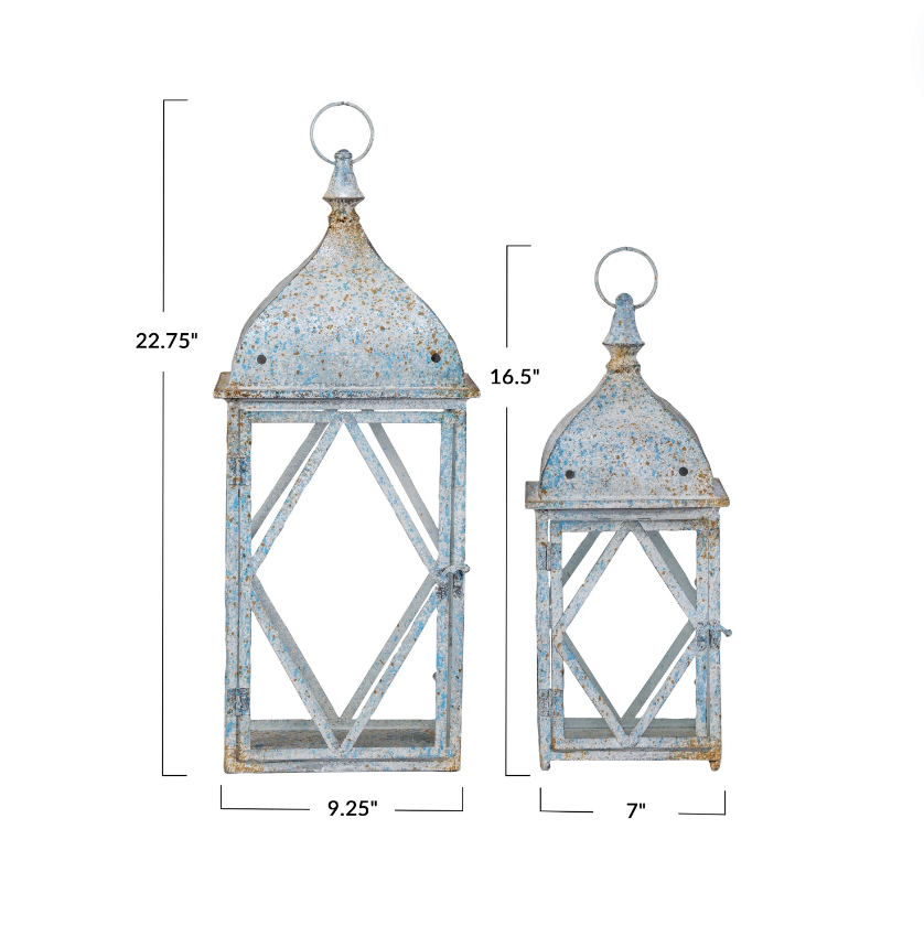 Rustic Iron Lanterns