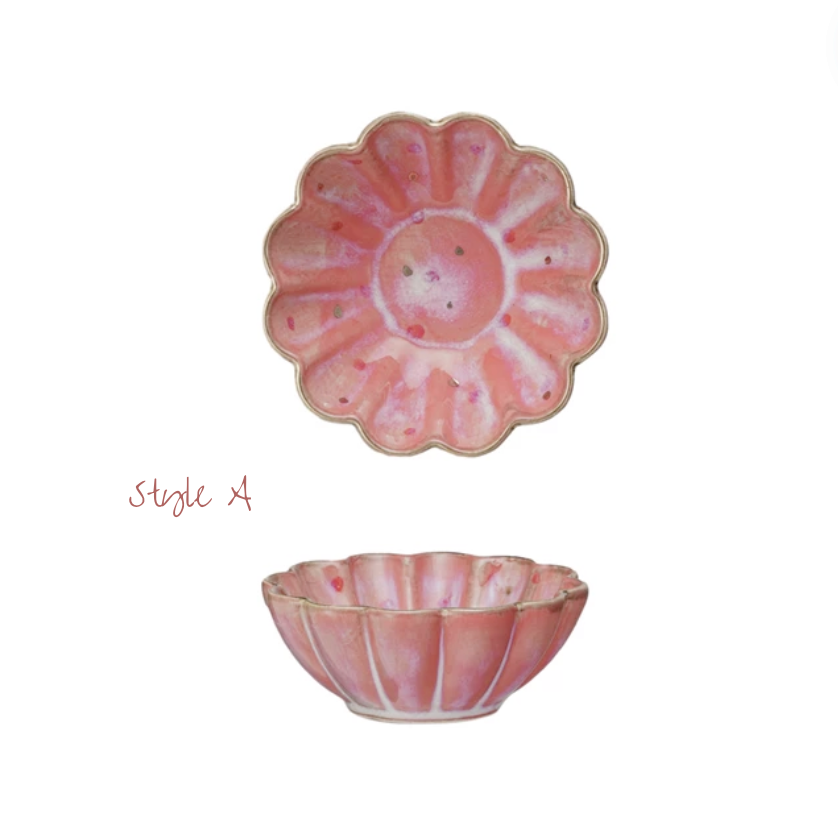 Decorative Flower Shaped Dish