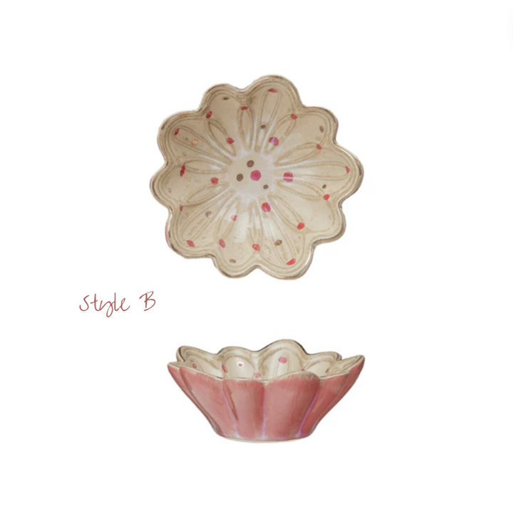 Decorative Flower Shaped Dish