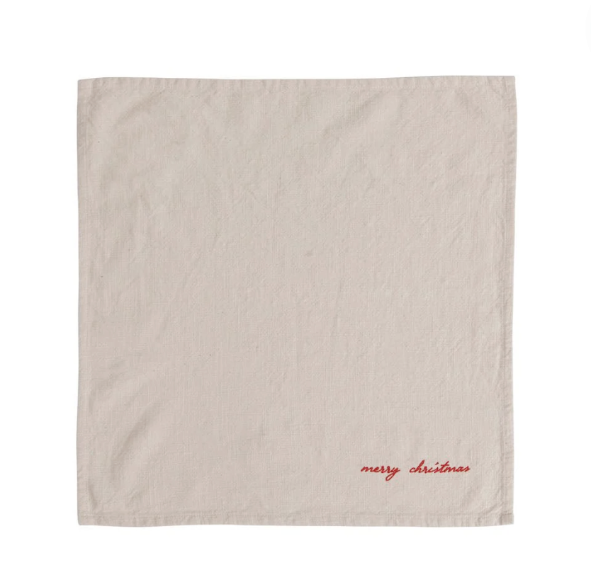 Set/4 Christmas Napkins