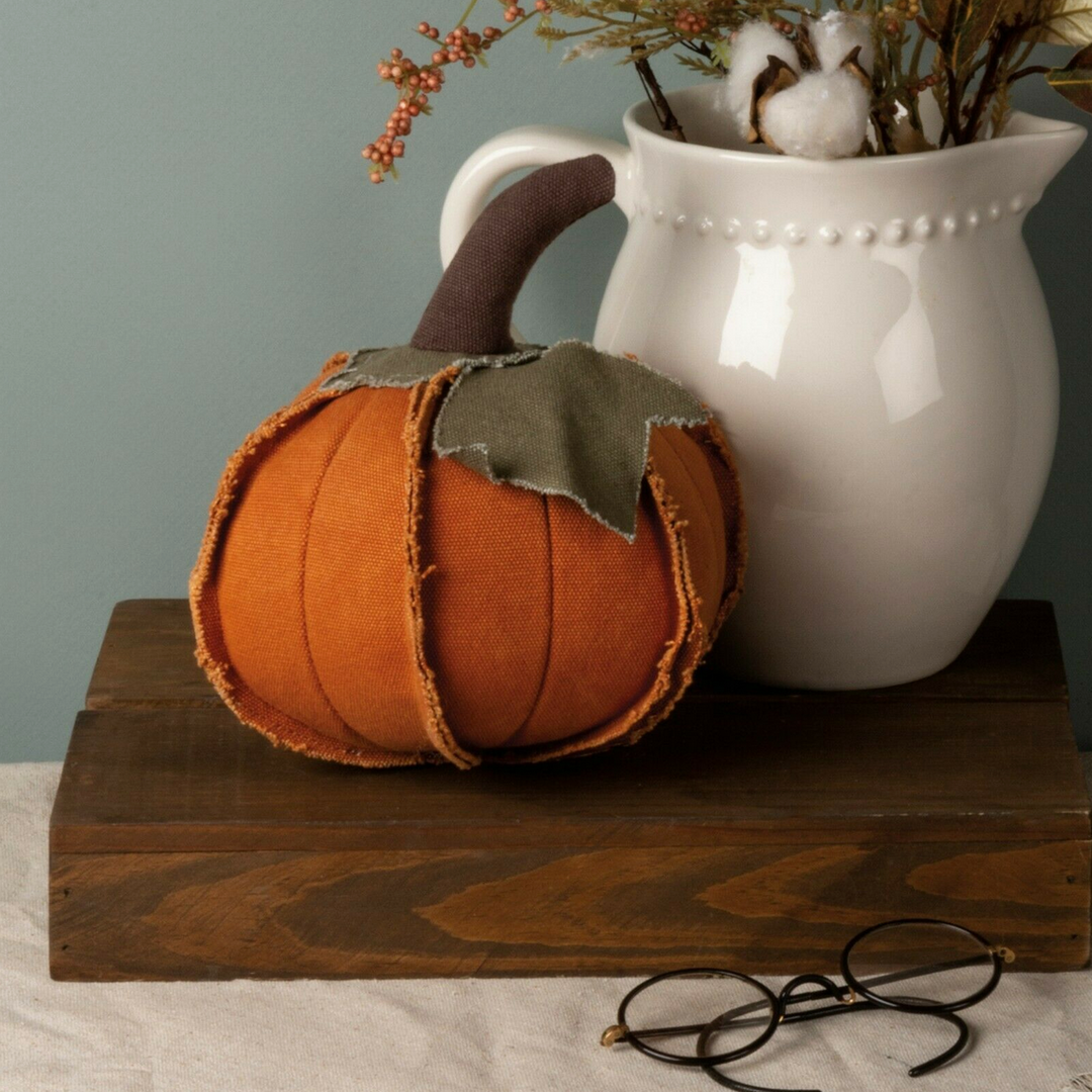 Medium Orange Rustic Pumpkin