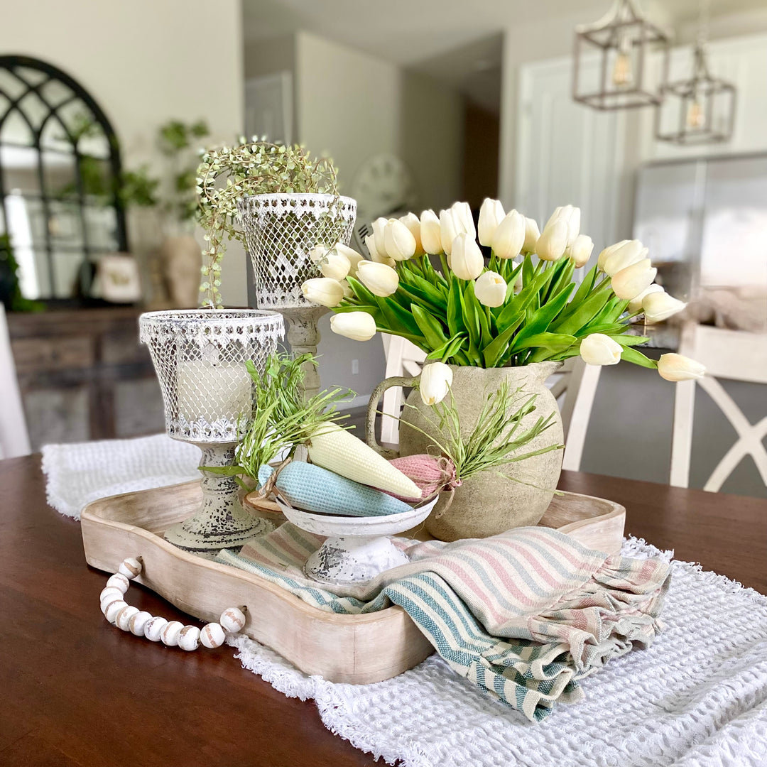 Set/2 Cottage Style Candle Holders