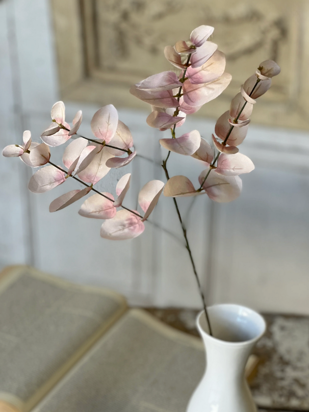 Set/3 Blushing Pink Eucalyptus Sprays