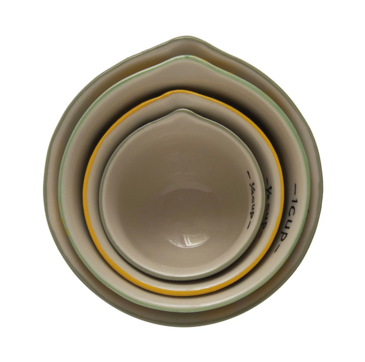 Stoneware Measuring Cup Set