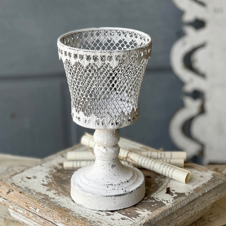 Set/2 Cottage Style Candle Holders