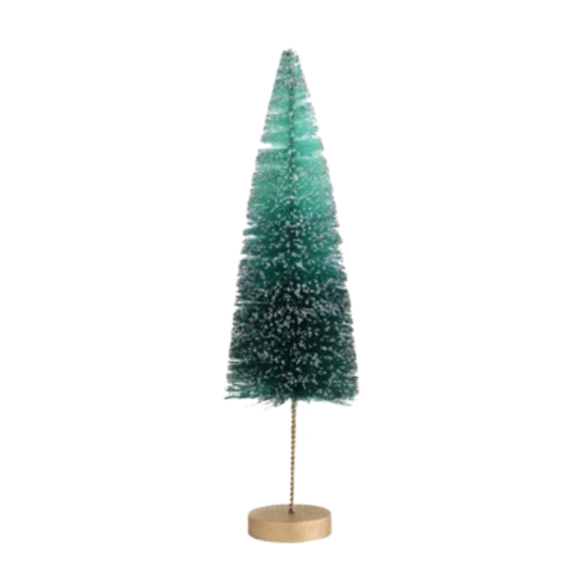 Set/7 Sisal Ombre Bottle Brush Trees