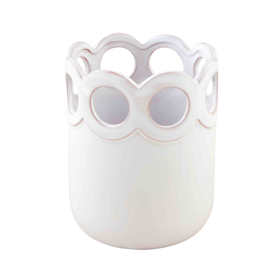 Scalloped Utensil Holder