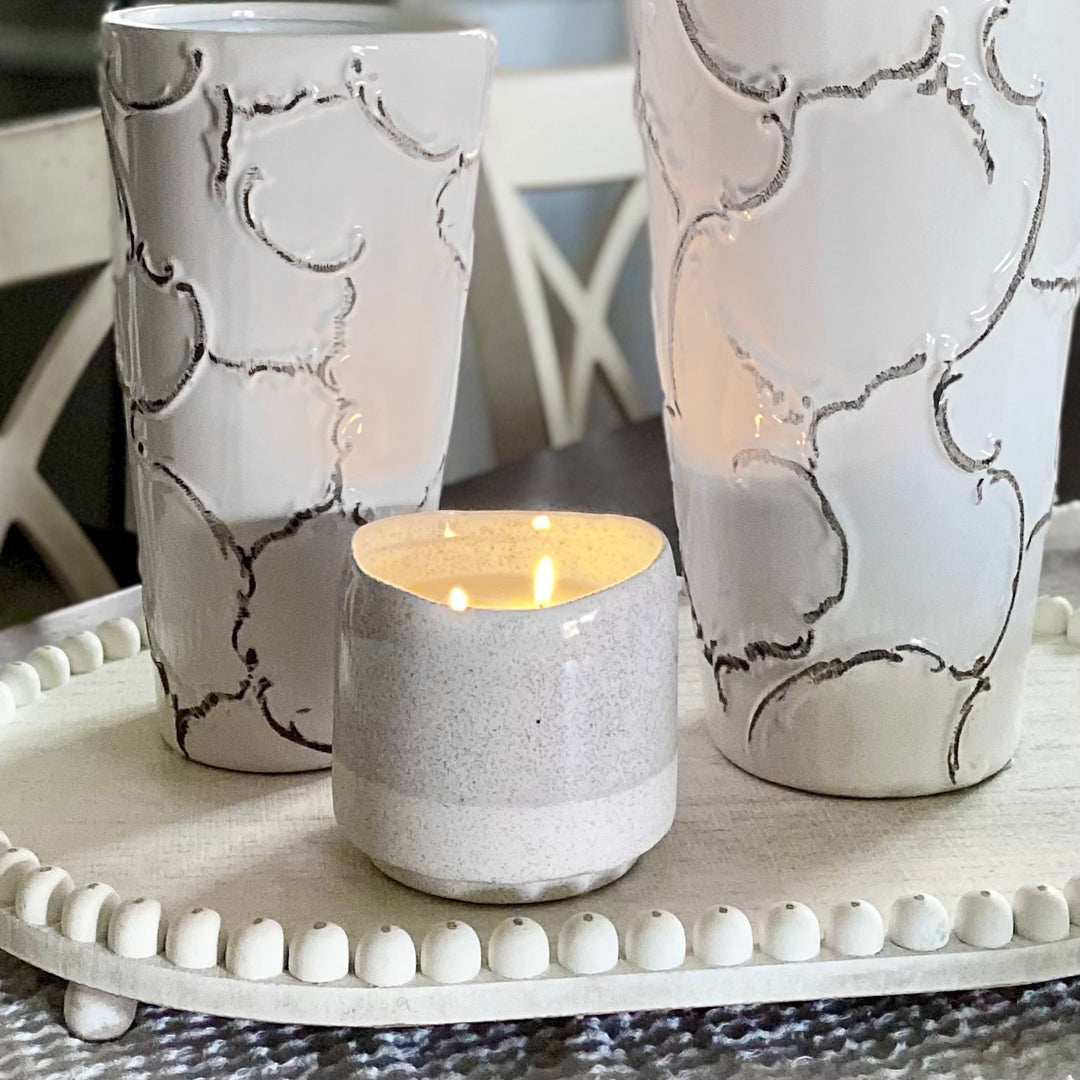 Vanilla or White Tea Scented Candles