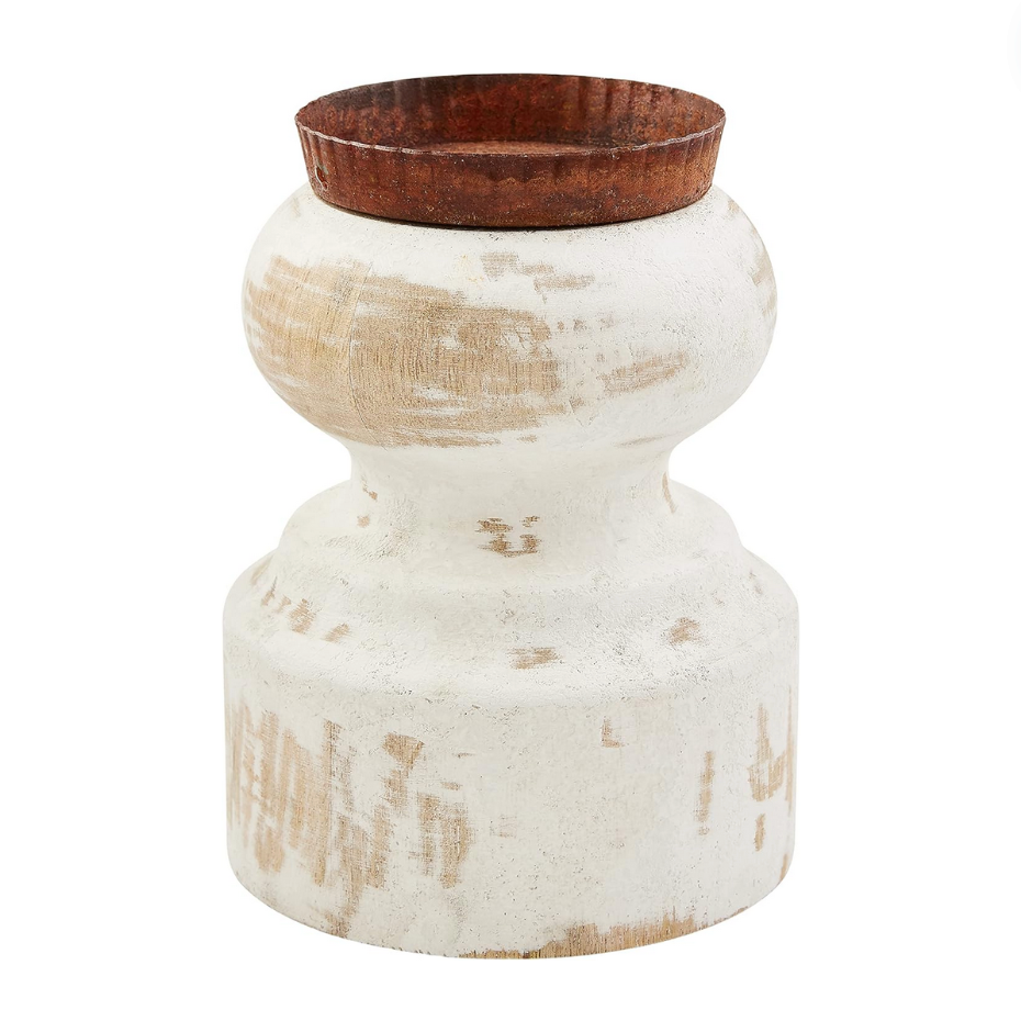 Set/3 Farmhouse Candle Stands