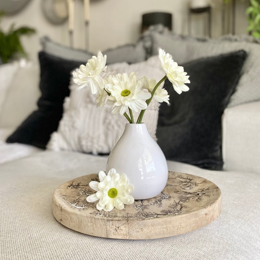 White Real Touch Daisy Bundle