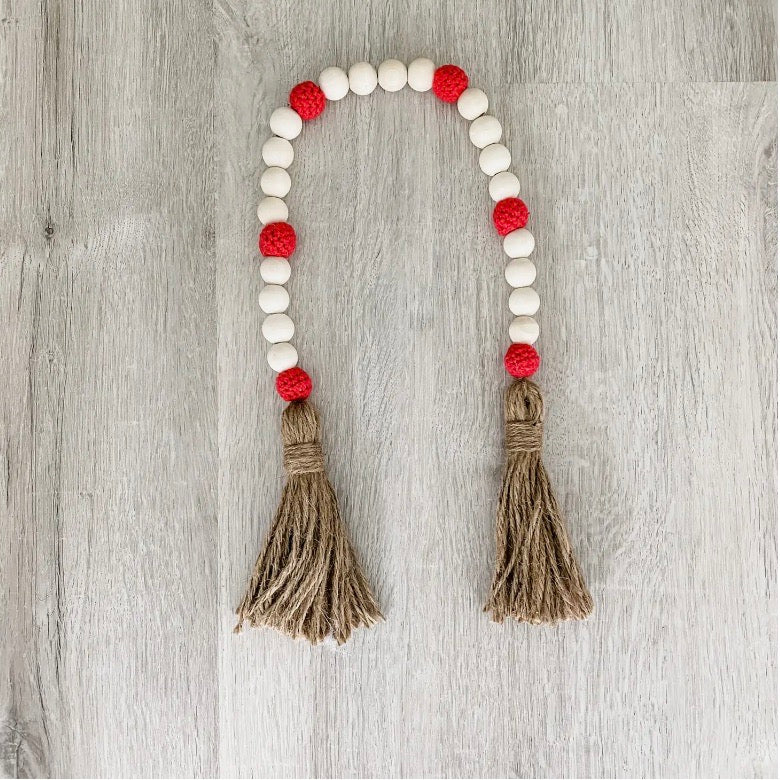Wooden Bead Strand