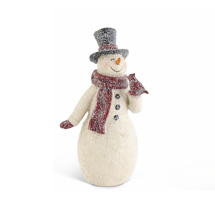 Glittered Resin Vintage Snowmen