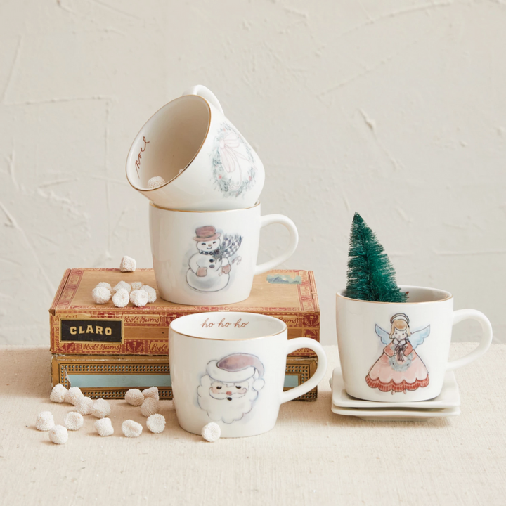 9-Piece Christmas Coffee Set
