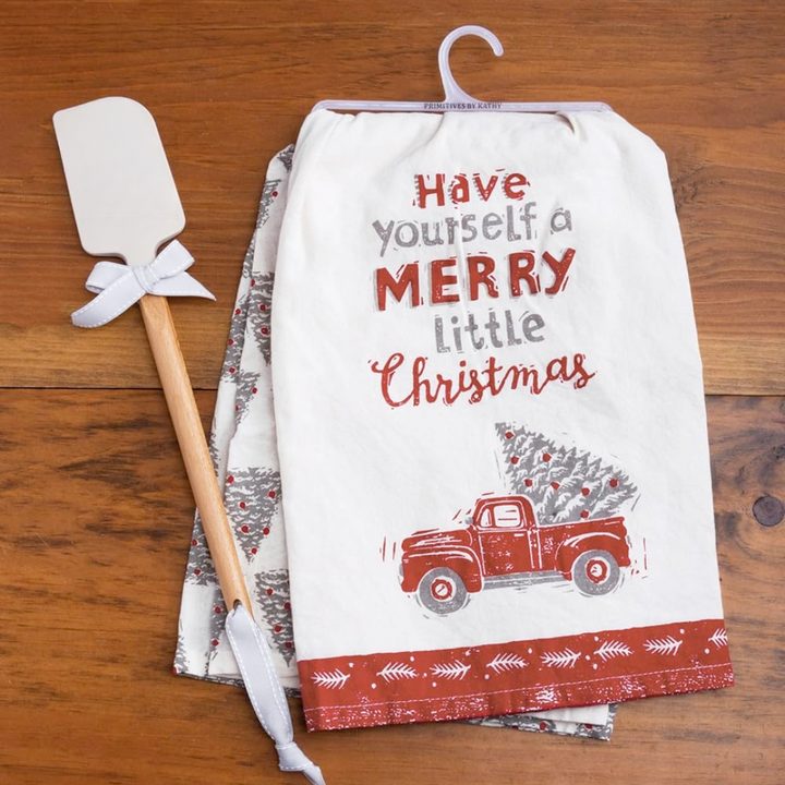 "Have Yourself A Merry Little Christmas" Towel Set