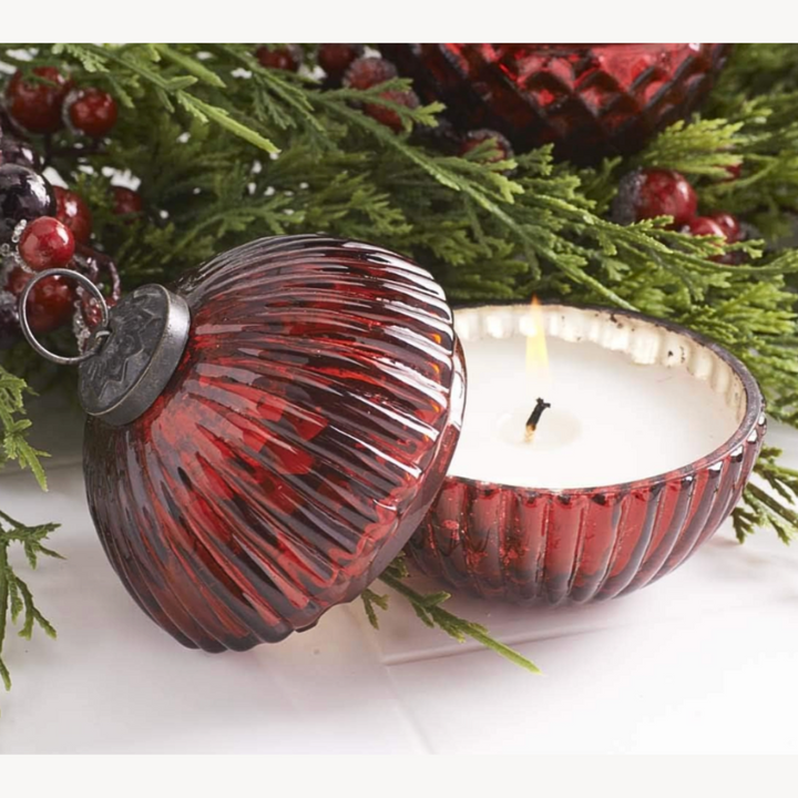 Ornament Shaped Scented Candle Pot