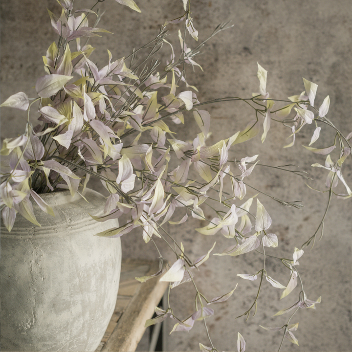 Set/5 Dusty Purple Weeping Leaf Sprays