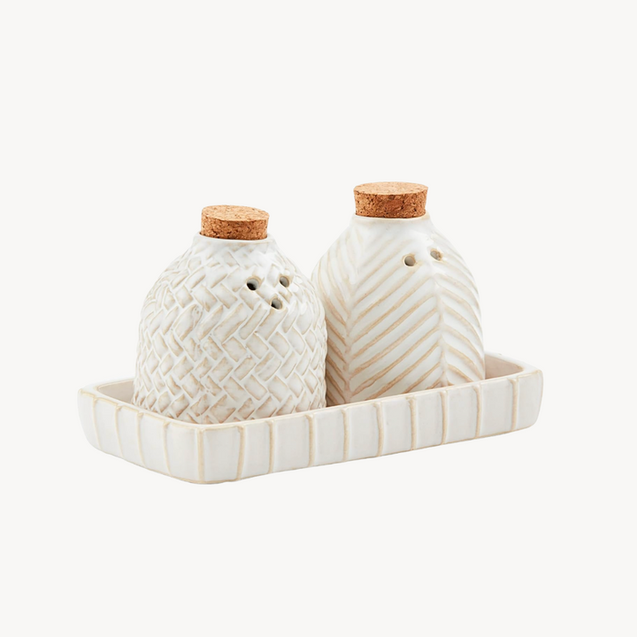 Textured Salt & Pepper Set