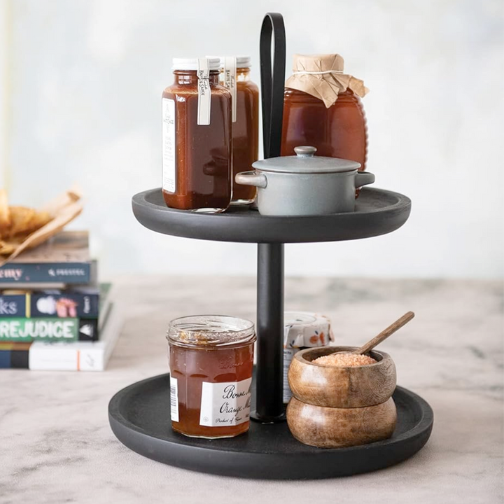 Mango Wood Tray & Bowl Set