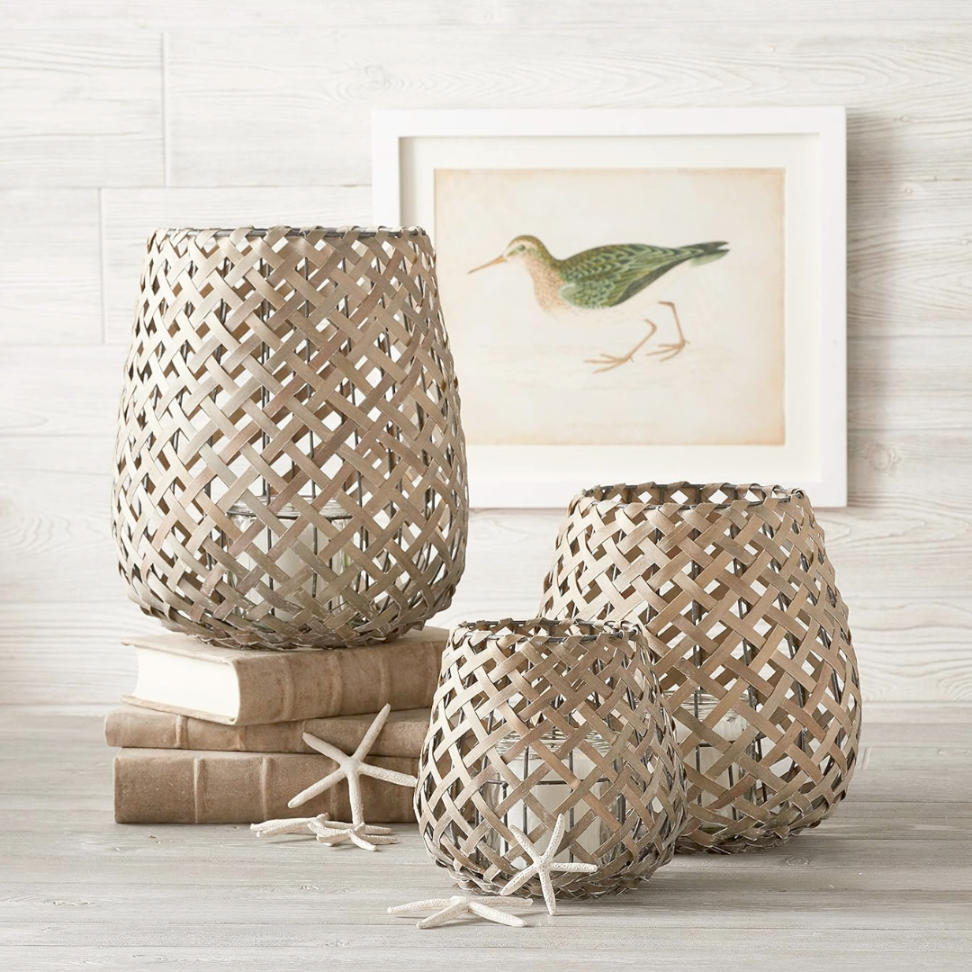 Woven Lantern Set