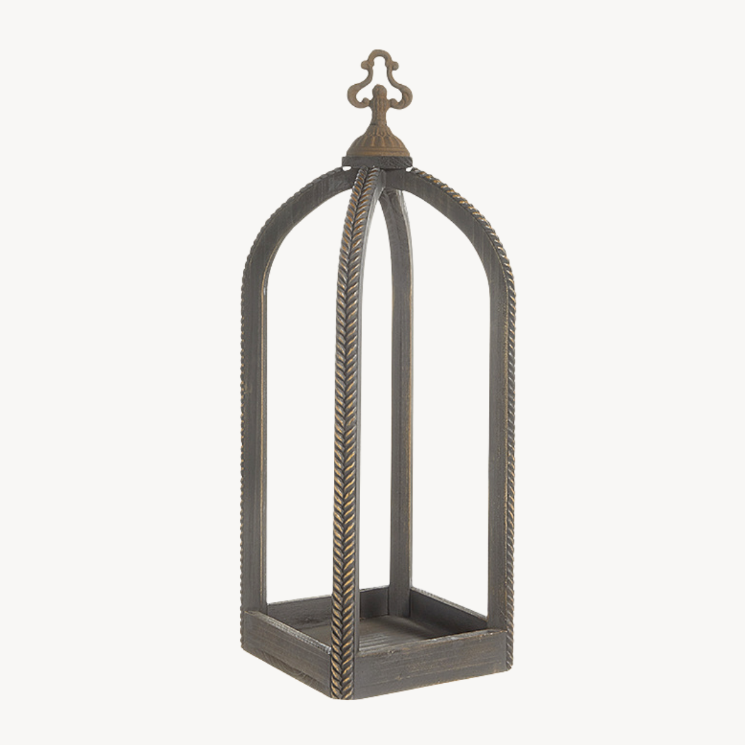 Herringbone Open Air Lantern
