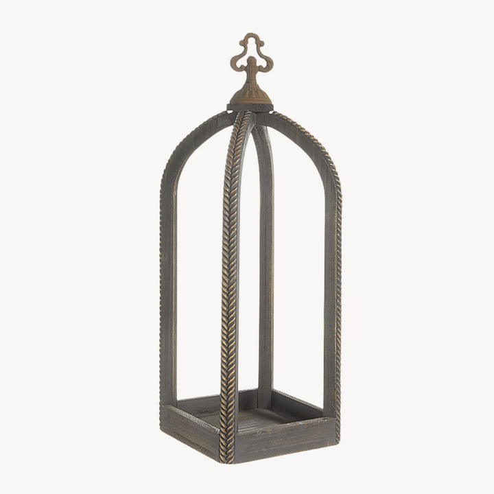Herringbone Open Air Lantern