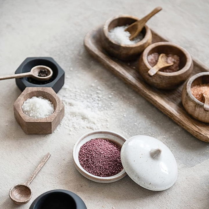 Mango Wood Tray & Bowl Set