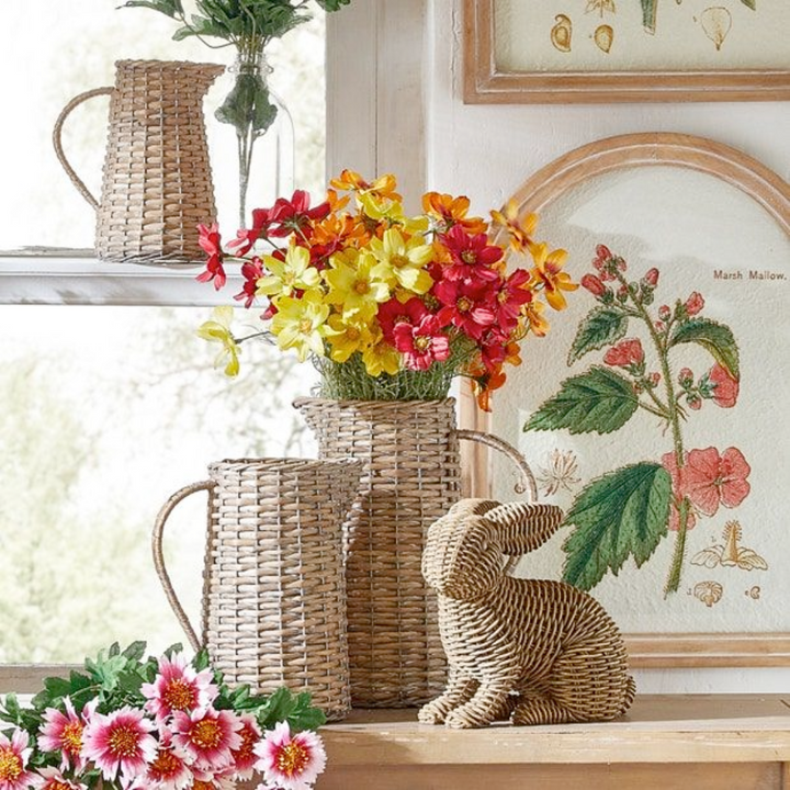 Decorative Woven Pitchers