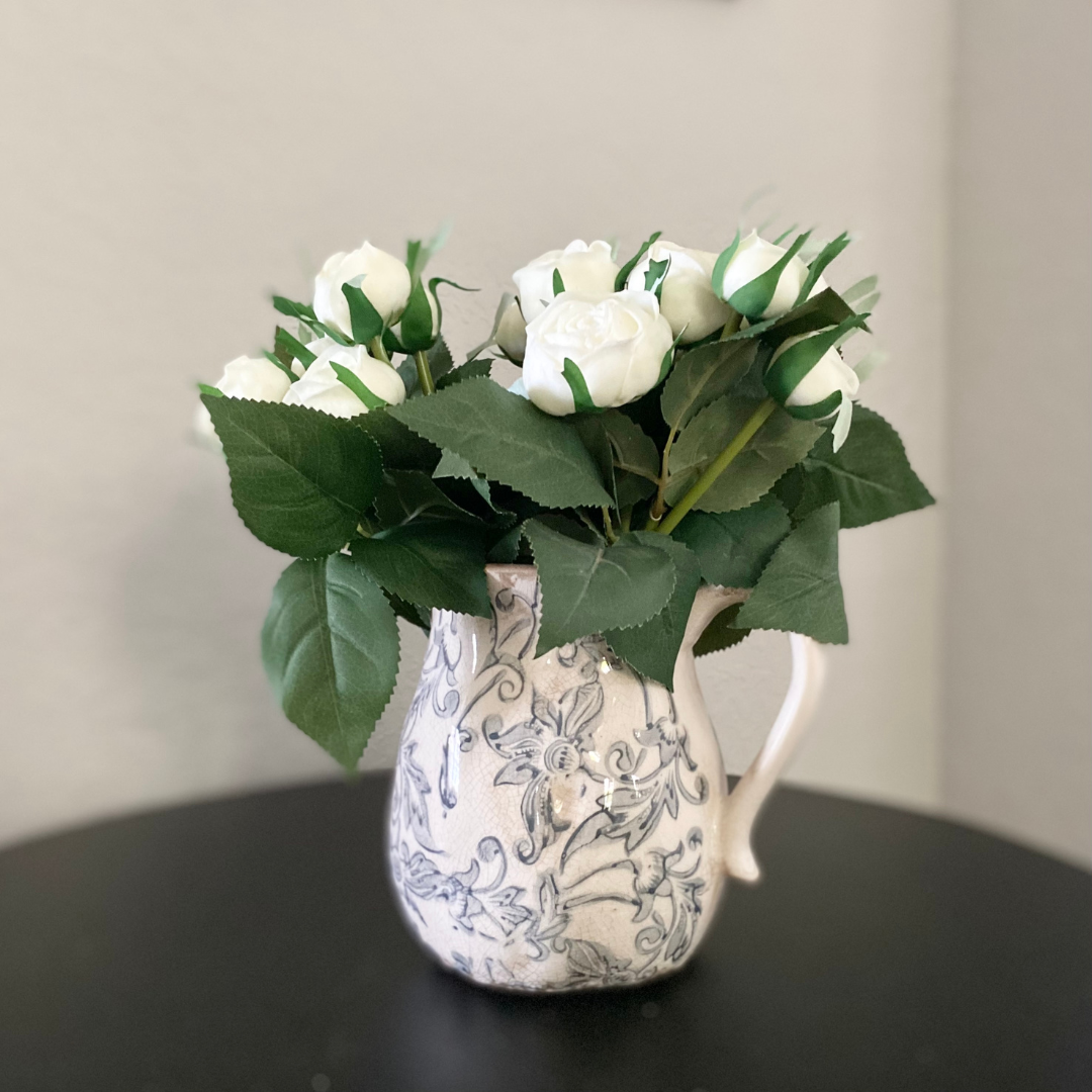 French Country Decorative Pitcher