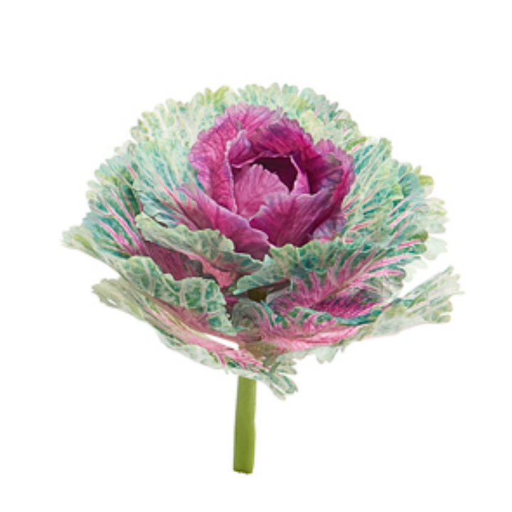 Purple Real Touch Cabbage Pick