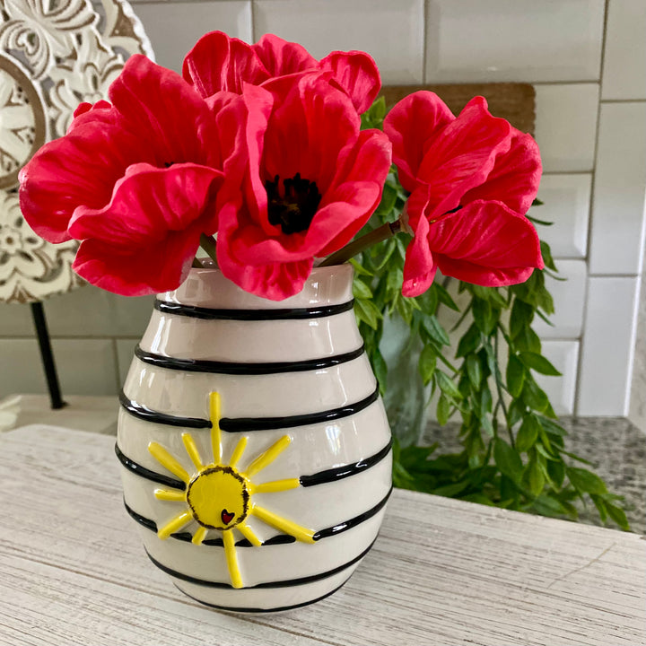 Red Real Touch Poppy Bundle