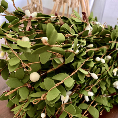 S/3 Cream Berry Stems