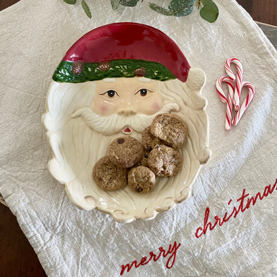 Small Santa Serving Platter