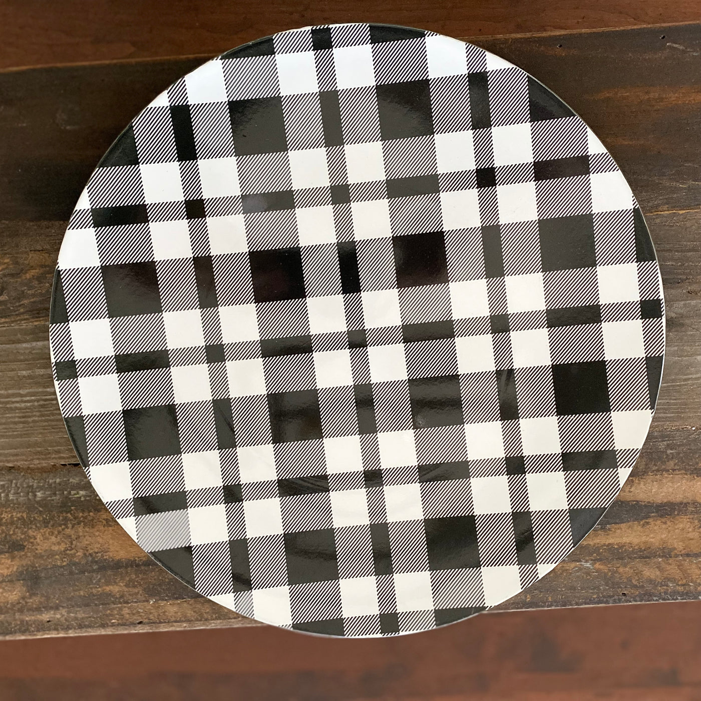 Set/4 Pattern Charger Plates