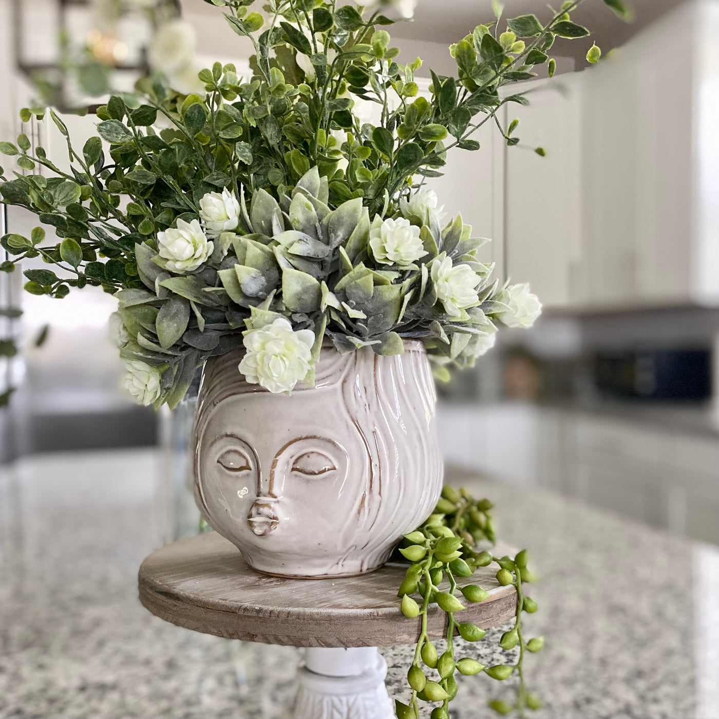 Pucker Up Ceramic Vase
