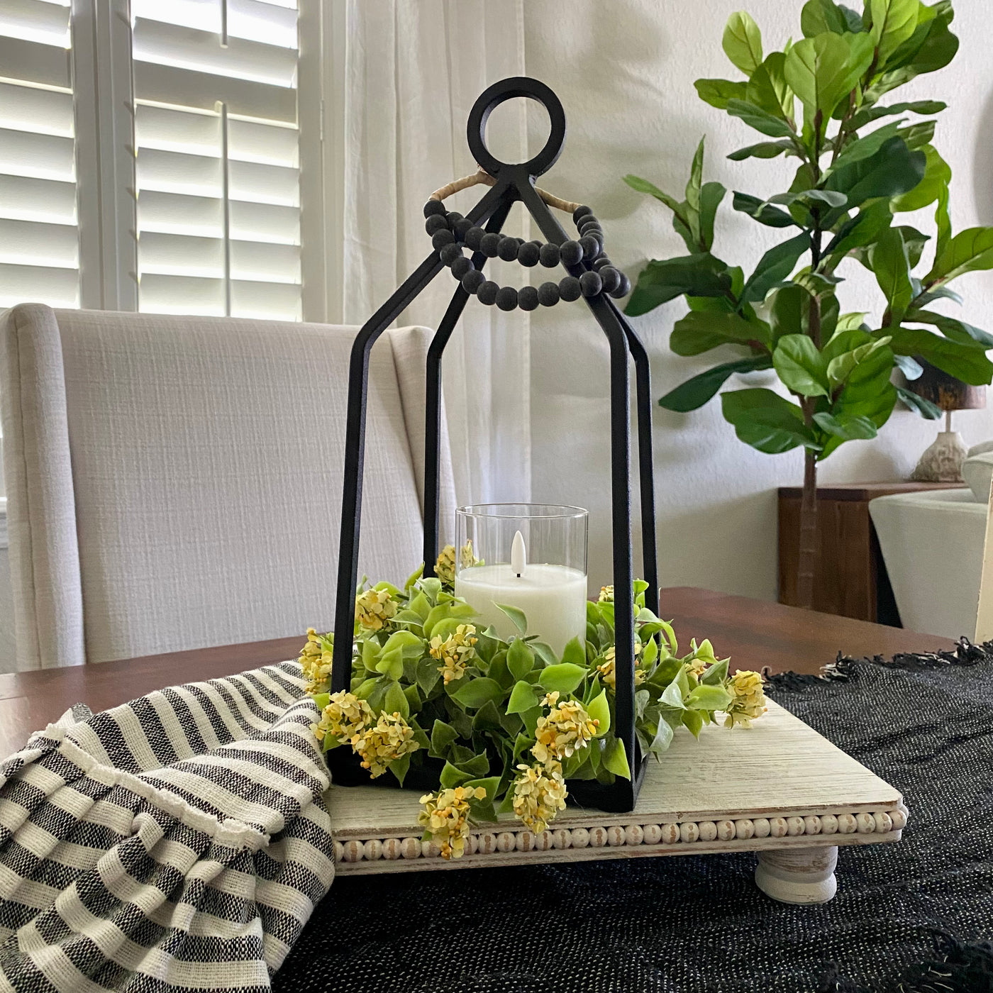 Black Vintage Lantern