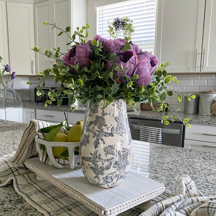 Purple Real Touch Peony Bundle