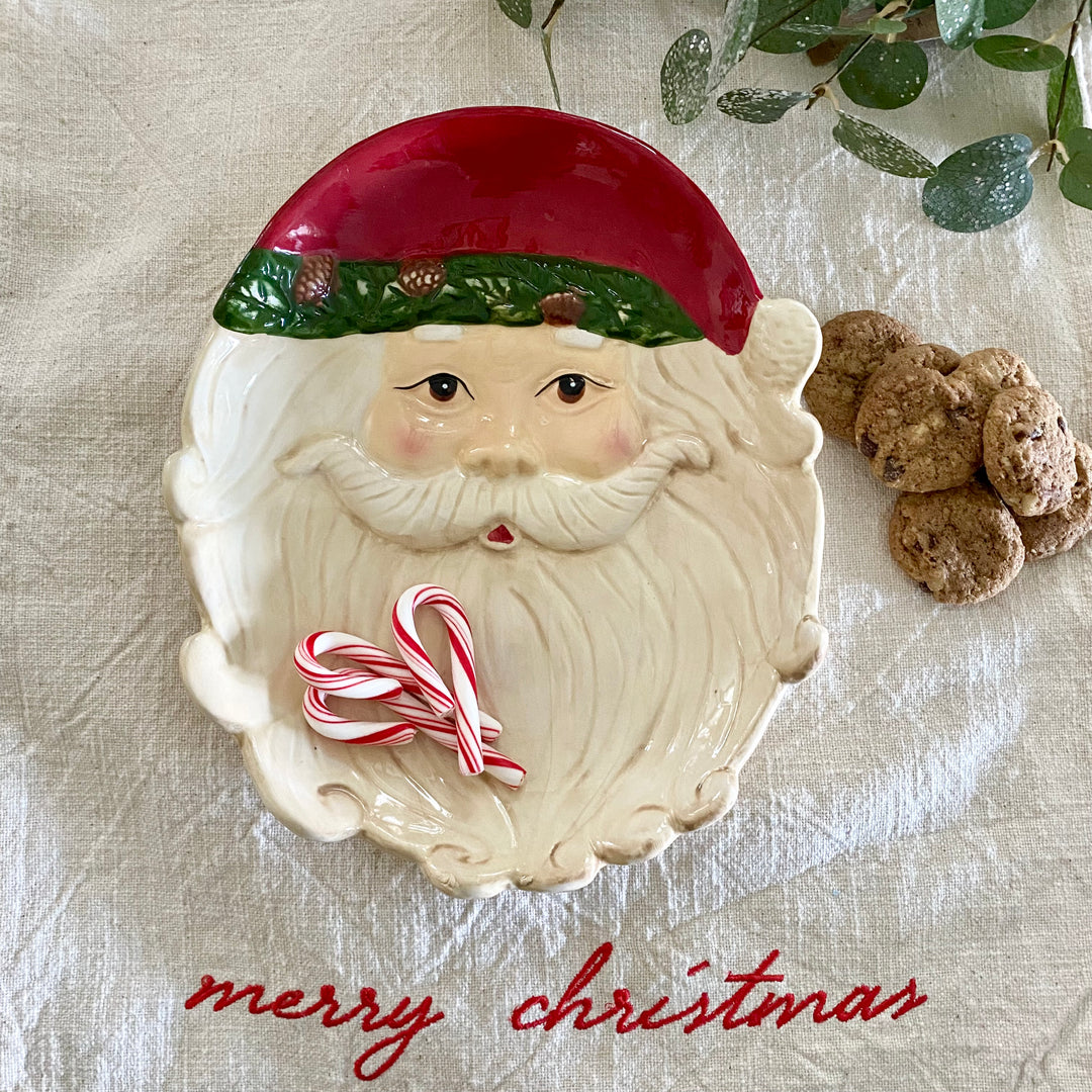Small Santa Serving Platter